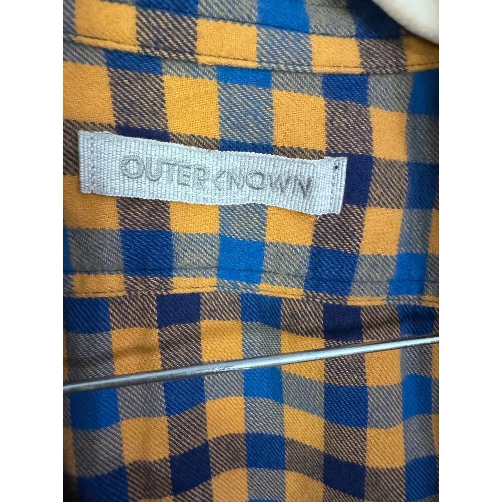 Outerknown Transitional Flannel Size Xl Plaid Lig… - image 6